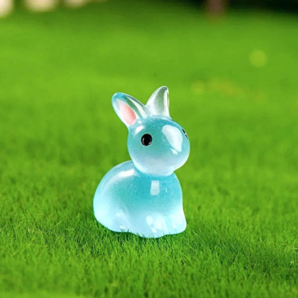 miniature glow rabbit assorted